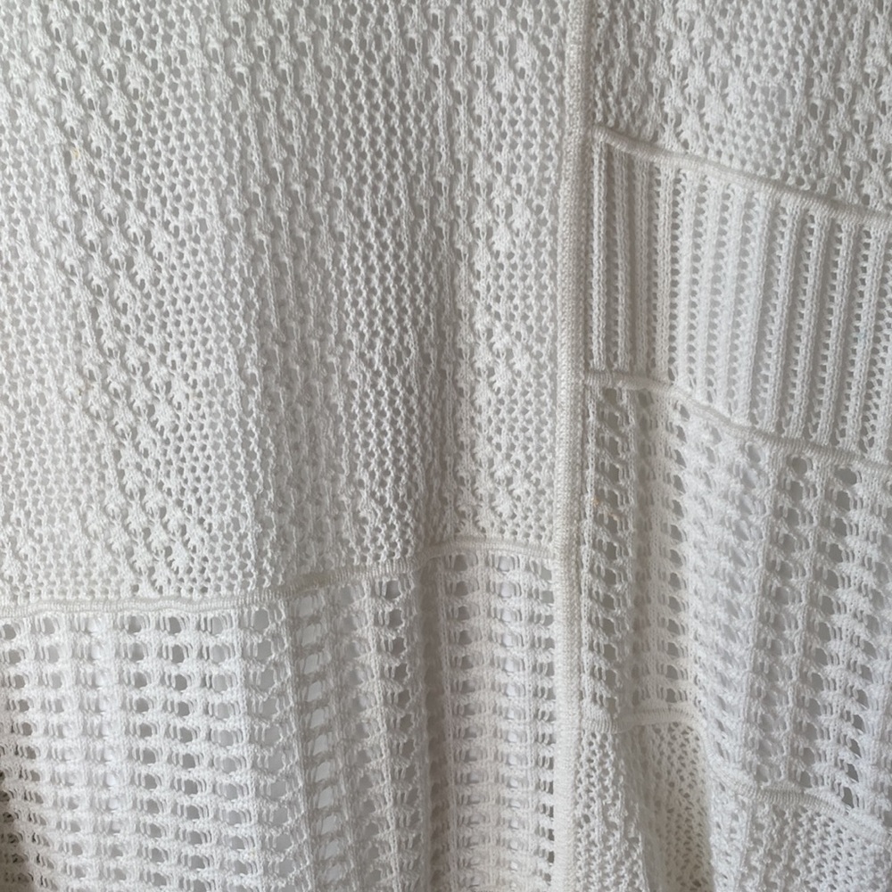 Alfred Dunner Open Knit Top Size Large - Picture 3 of 5